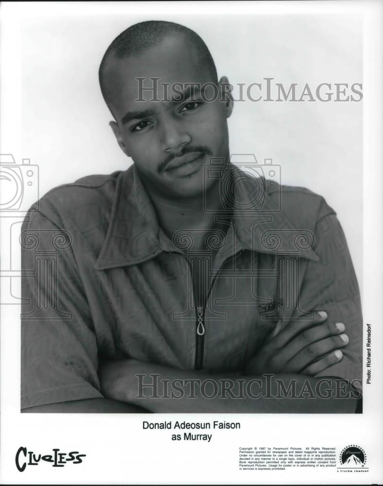 1996 Press Photo Donald Adeosun Faison stars as Murray in Paramount&#39;s Clueless - Historic Images