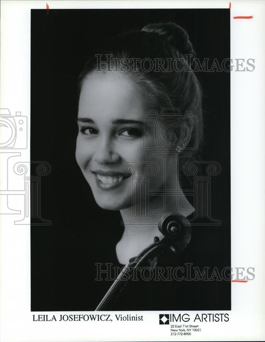 1995 Press Photo Leila Josefowicz American Classical Violinist - cvp27381 - Historic Images