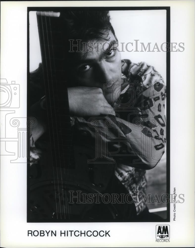 1989 Press Photo Robyn Hitchcock Alternative Rock Singer Songwriter Musician - Historic Images