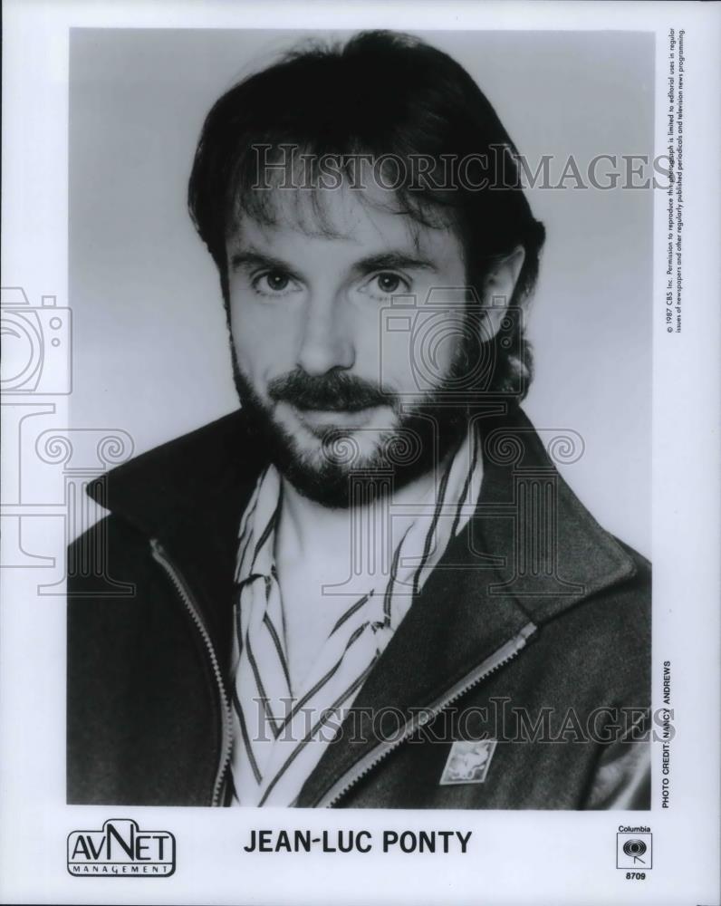 1987 Press Photo Jean-Luc Ponty - cvp23390 - Historic Images