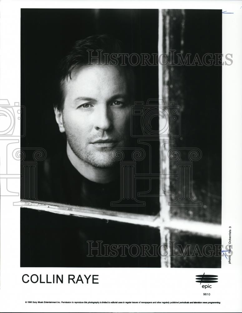 1996 Press Photo Collin Raye Music Artist - cvp28303 - Historic Images