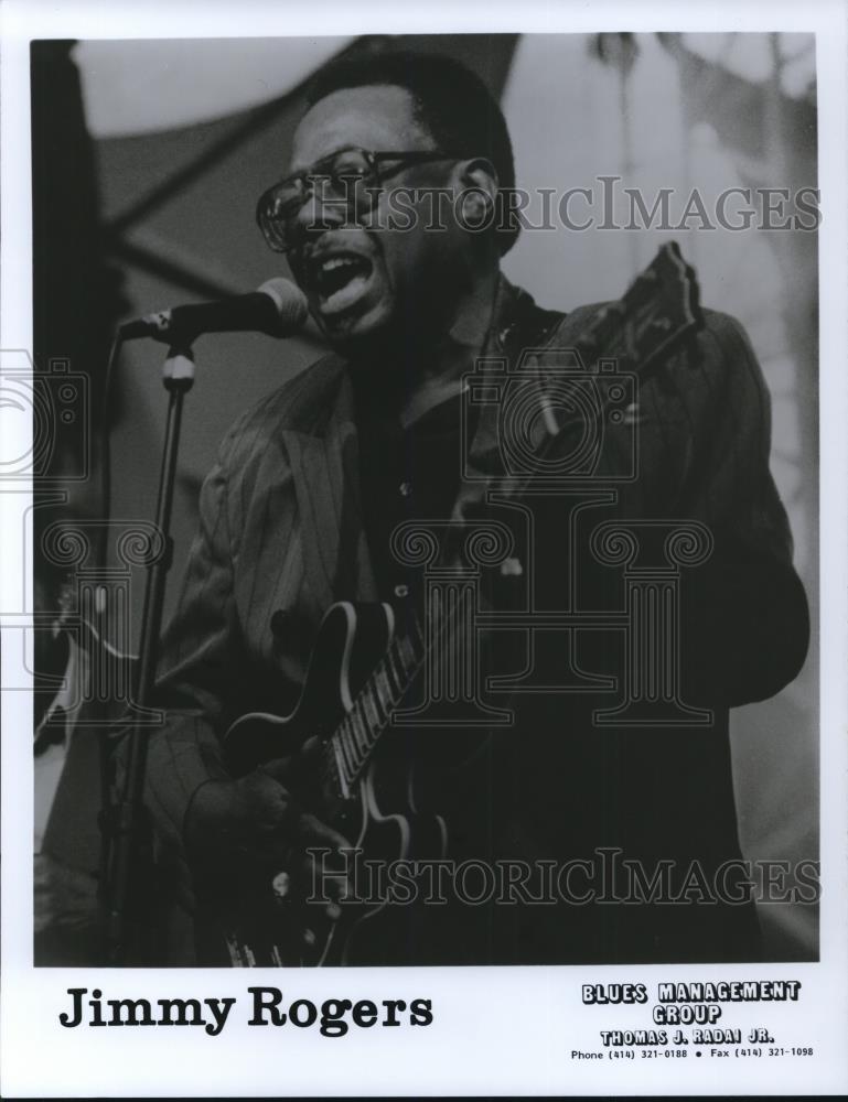 Press Photo Jimmy Rogers - cvp28074 - Historic Images