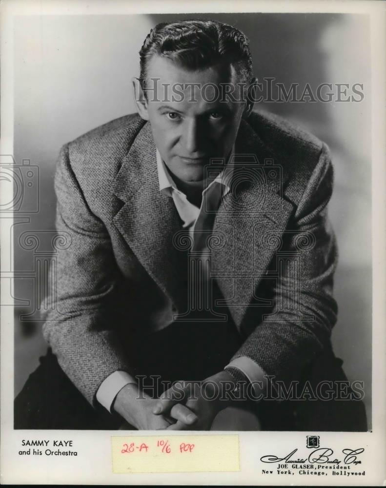 1991 Press Photo Sammy Kaye and his Orchestra - cvp25879 - Historic Images