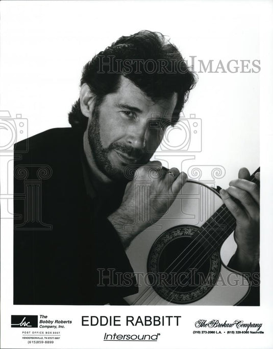 Undated Press Photo Eddie Rabbit Country Music Artist - cvp28305 - Historic Images