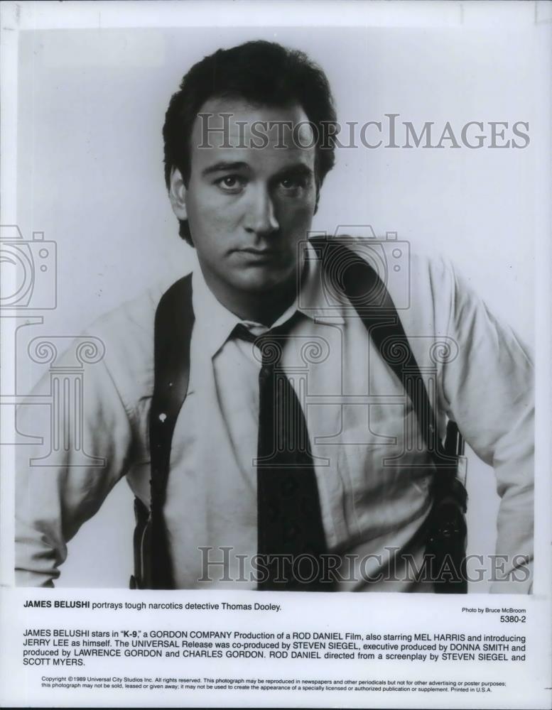 1989 Press Photo James Belushi in K-9 - cvp20236 - Historic Images