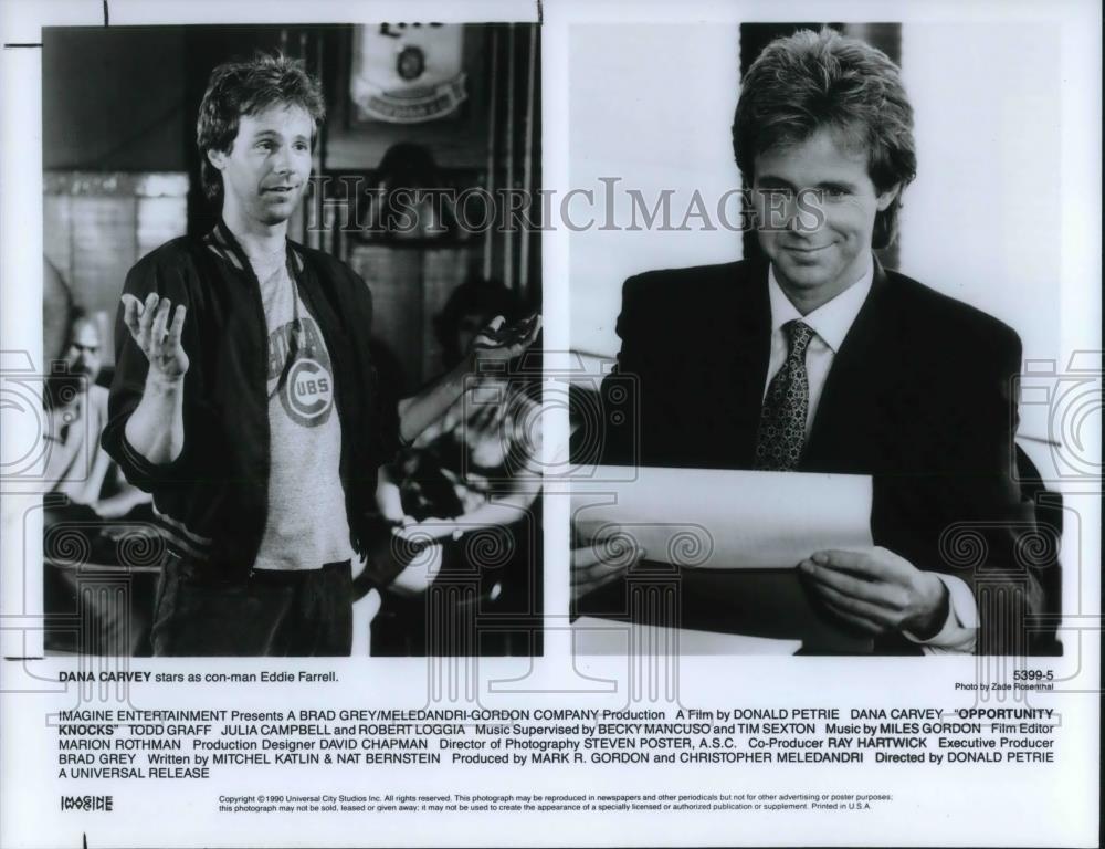 1990 Press Photo Dana Carvey in Opportunity Knocks - cvp22981 - Historic Images