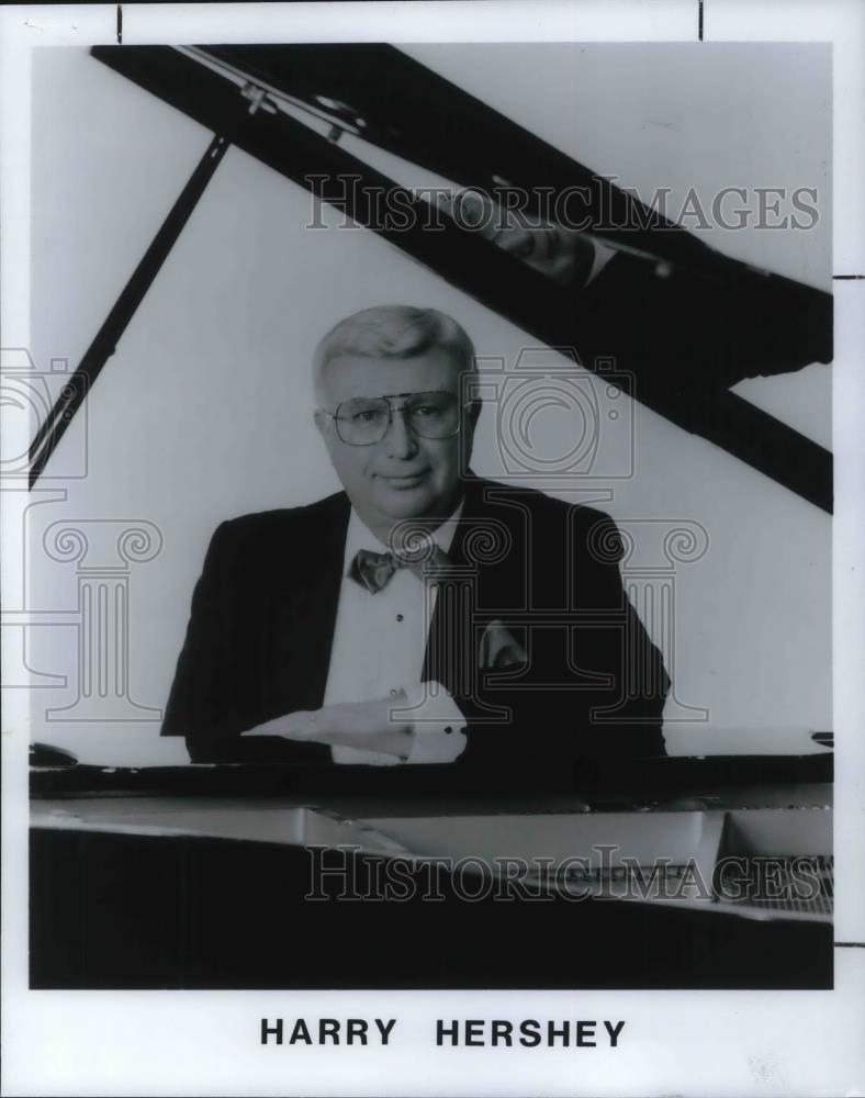 1987 Press Photo Harry Hershey Musician - cvp22003 - Historic Images