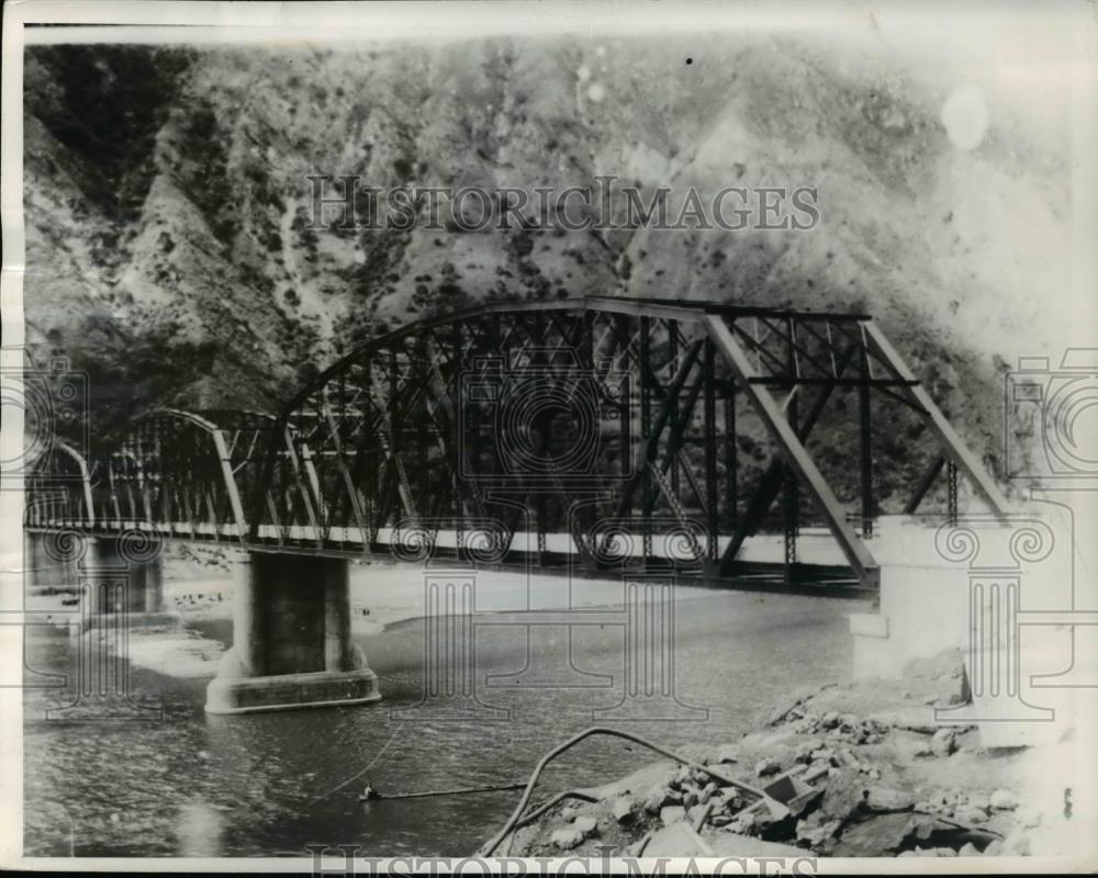 1941 Press Photo Philippine Bridge - Historic Images