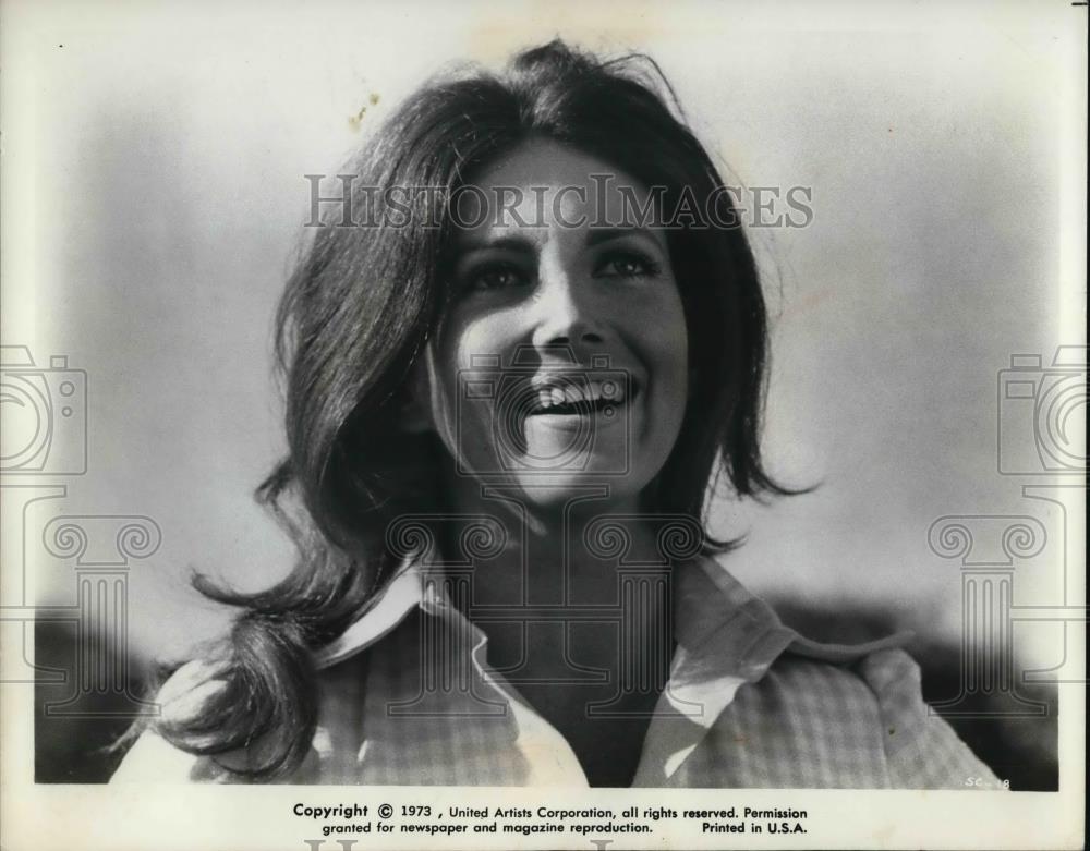 1973 Press Photo Gayle Hunnicut in CIA - cvp24928 - Historic Images