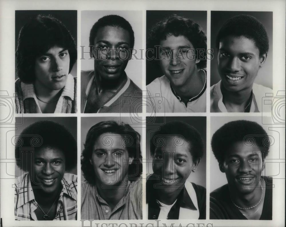 1979 Press Photo Ira Angustain Eric Kilpatrick Ken Michelman Kevin Hooks - Historic Images