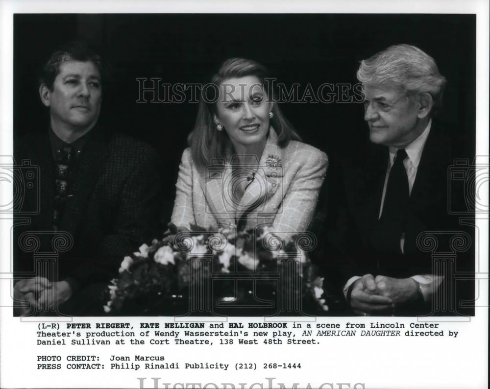 1998 Press Photo Peter Riegert in AMERICAN DAUGHTER play - cvp23709 - Historic Images