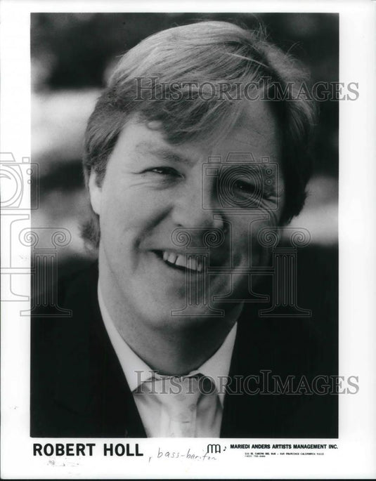 1998 Press Photo Robert Holl Bass Baritone - cvp24181 - Historic Images