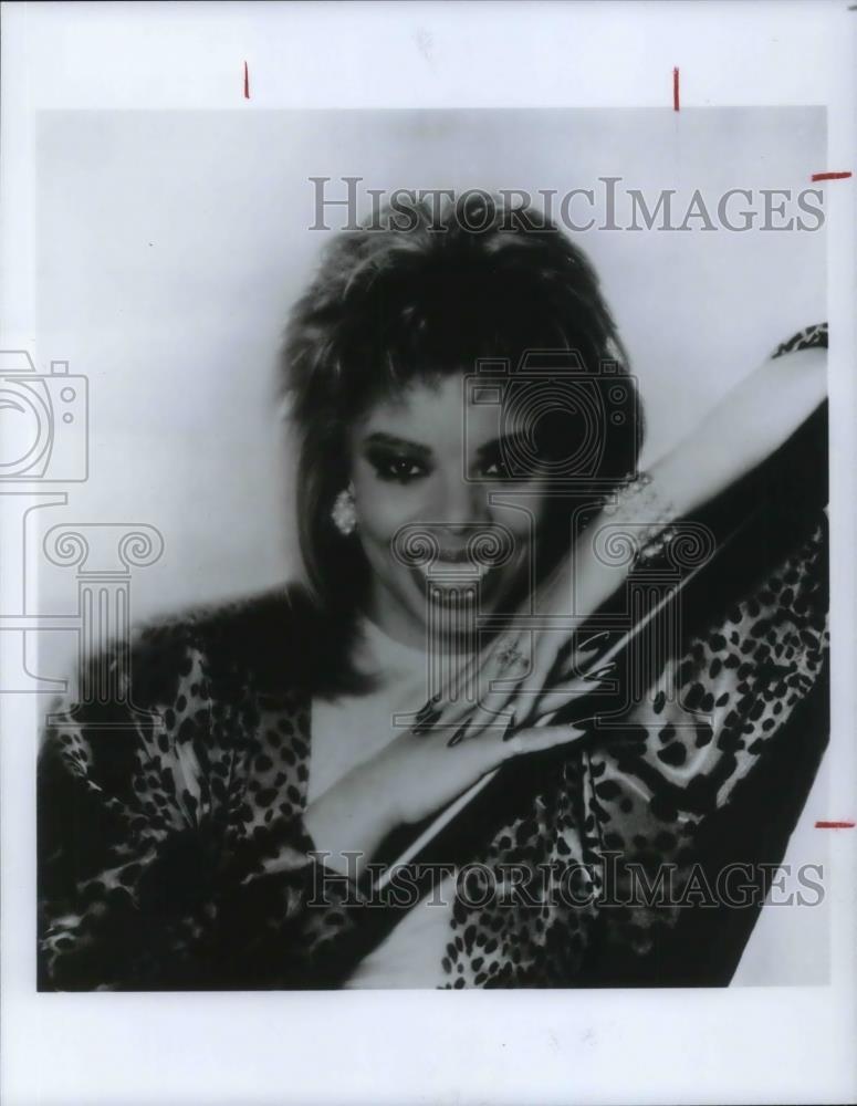 1989 Press Photo The Queen of Sass and Class Millie Jackson - cvp21191 - Historic Images