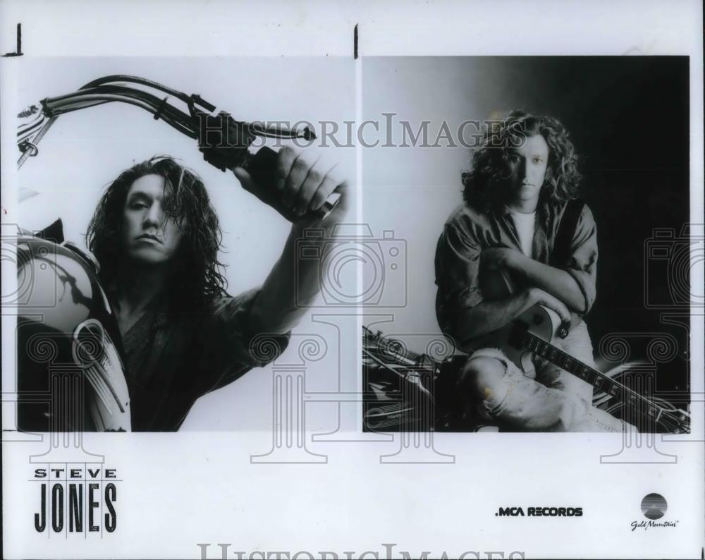 1987 Press Photo Steve Jones Musician - cvp23830 - Historic Images