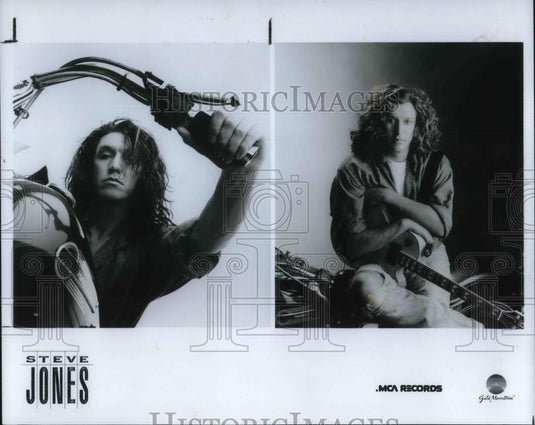 1987 Press Photo Steve Jones Musician - cvp23830 - Historic Images