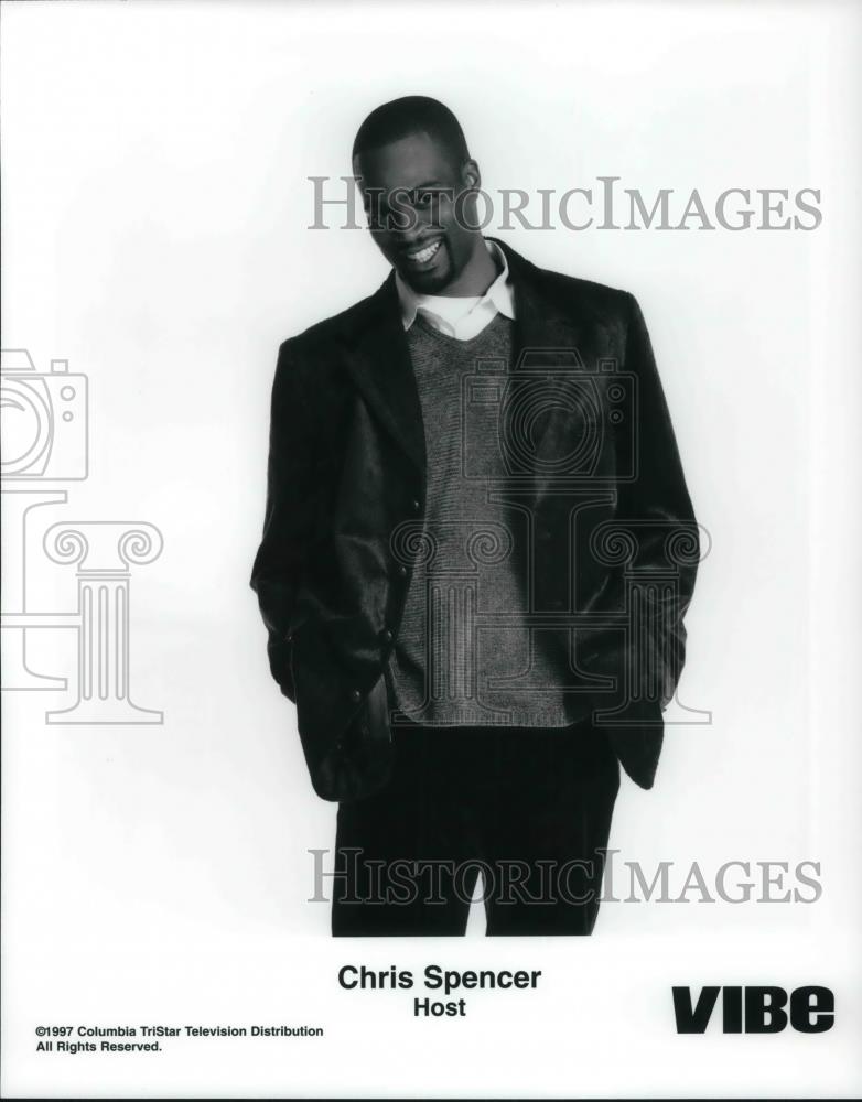 1997 Press Photo Chris Spencer, Host - 871 - cvp22079 - Historic Images