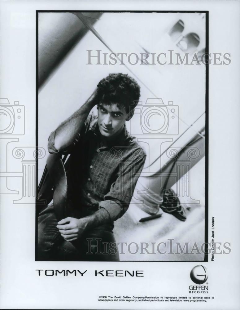 1986 Press Photo Tommy Keene - cvp25271 - Historic Images