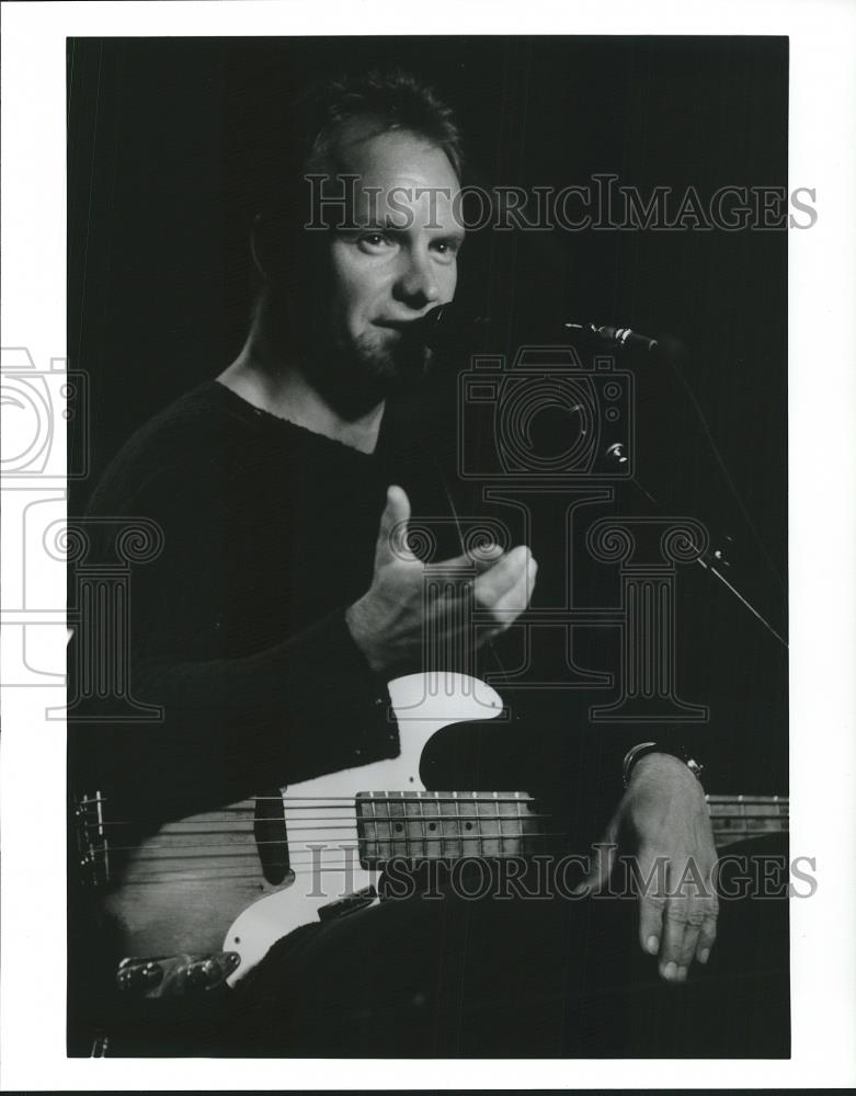 1996 Press Photo Singer Sting - cvp26444 - Historic Images