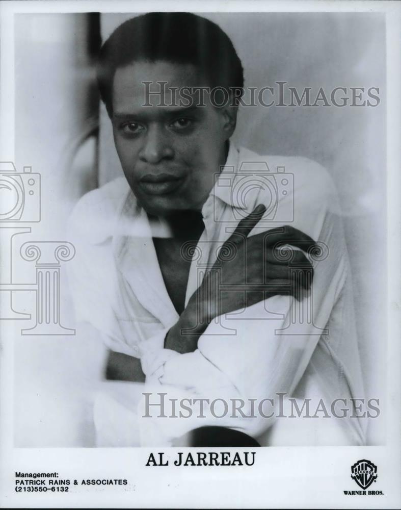 1985 Press Photo Al Jarreau Jazz Singer and Musician - cvp25577 - Historic Images