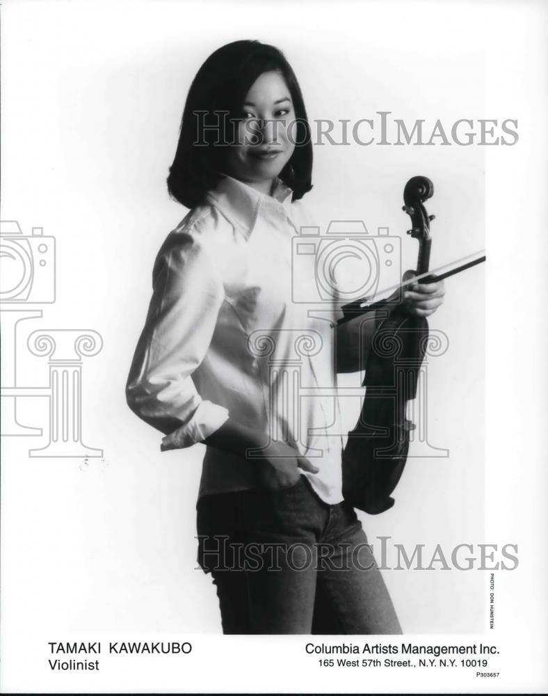 1998 Press Photo Tamaki Kawakubo Violinist - cvp25892 - Historic Images