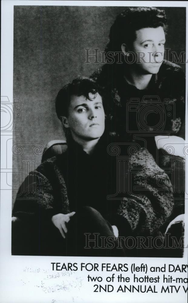 1985 Press Photo Tears for Fears - cvp28044 - Historic Images