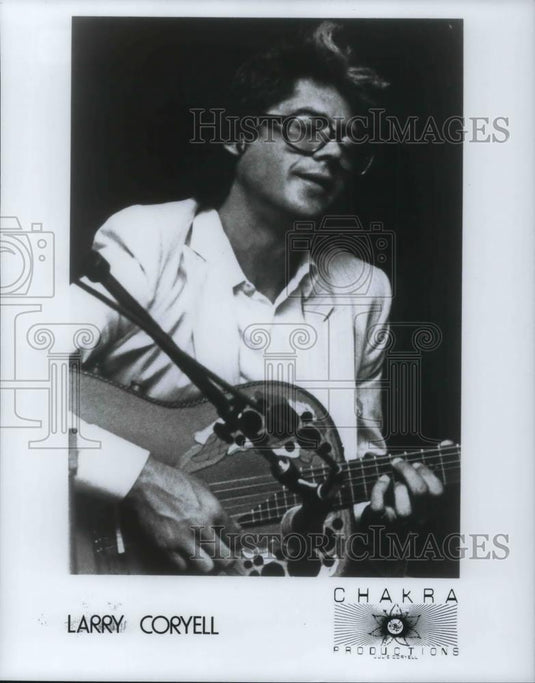 1985 Press Photo Larry Coryell - cvp23367 - Historic Images