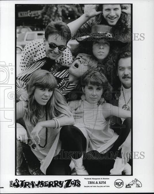 1990 Press Photo Strawberry Zots TBM & KPM - cvp27926 - Historic Images