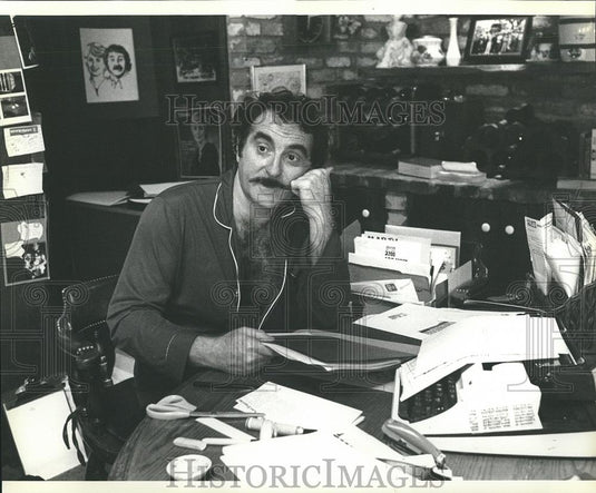 1980 Press Photo Marty Ingles Stand Up Comic - cvp26027 - Historic Images
