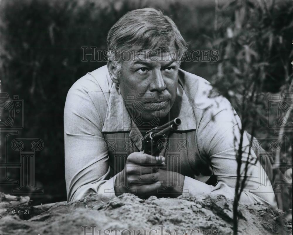 1970 Press Photo George Kennedy in Guns of the Magnificent Seven - cvp25161 - Historic Images