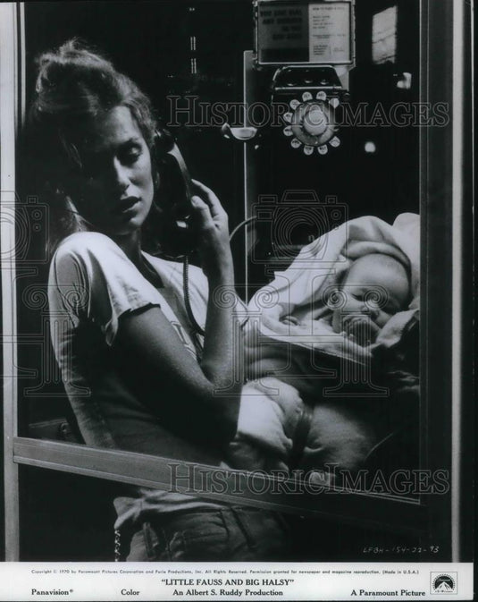 1971 Press Photo Lauren Hutton stars in Little Fauss and Big Halsy - cvp24081 - Historic Images
