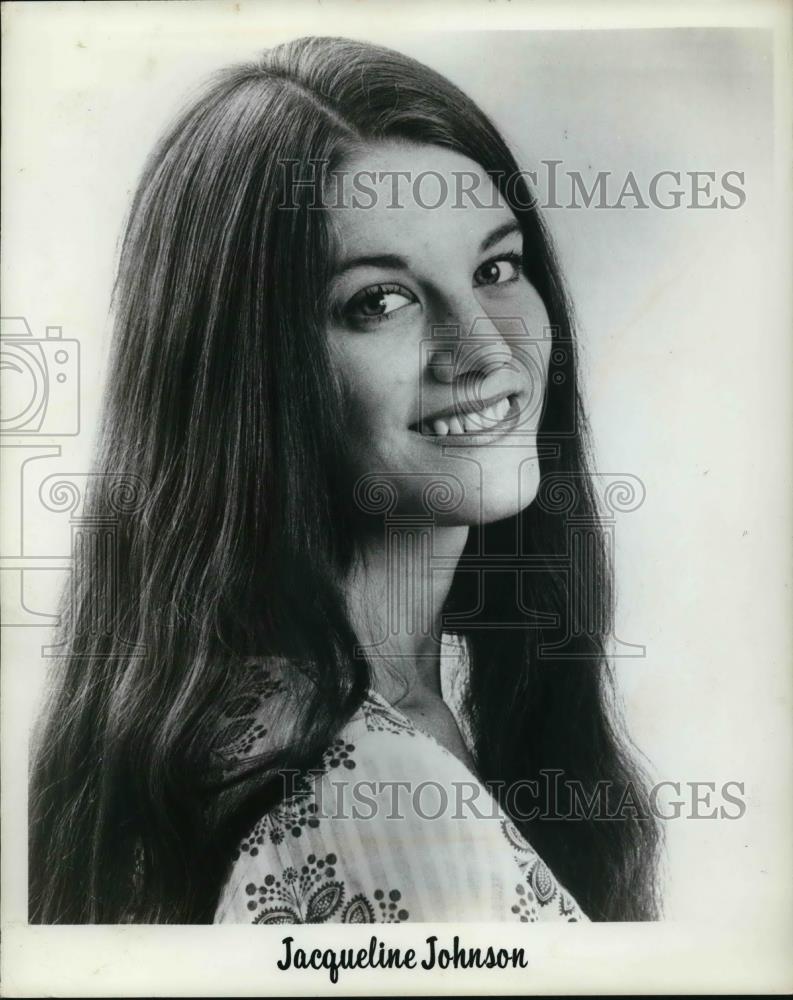 1971 Press Photo Jacqueline Johnson - cvp25472 - Historic Images