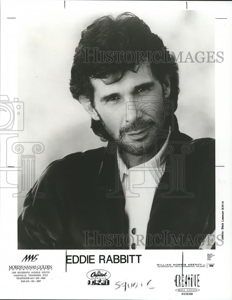 1992 Press Photo Eddie Rabbitt in the picture - cvp26216 - Historic Images