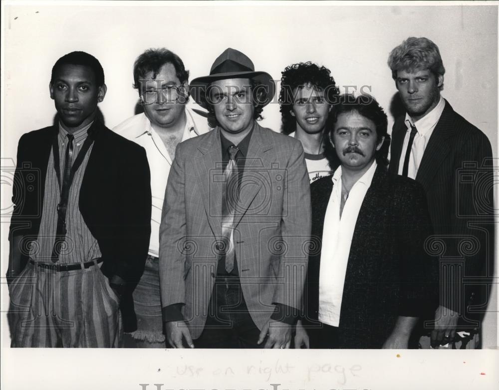 1987 Press Photo Jimmy Thackery &amp; The Assassins - 512 - cvp27674 - Historic Images