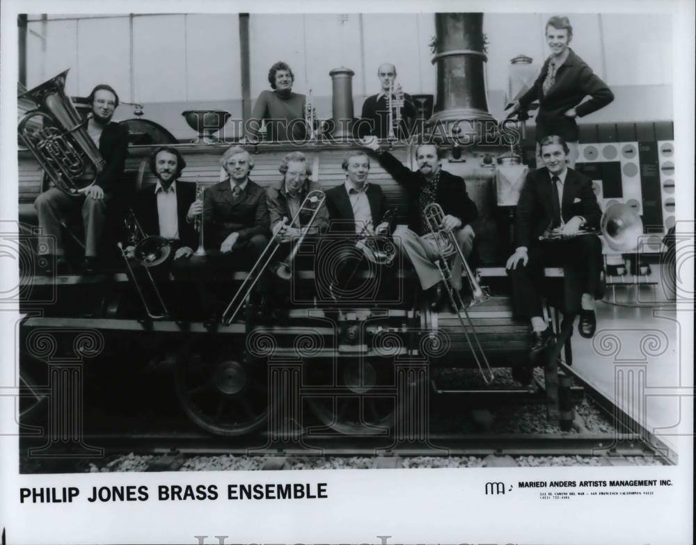 1982 Press Photo Philip Jones Brass Ensemble Jazz Musicians - cvp25136 - Historic Images