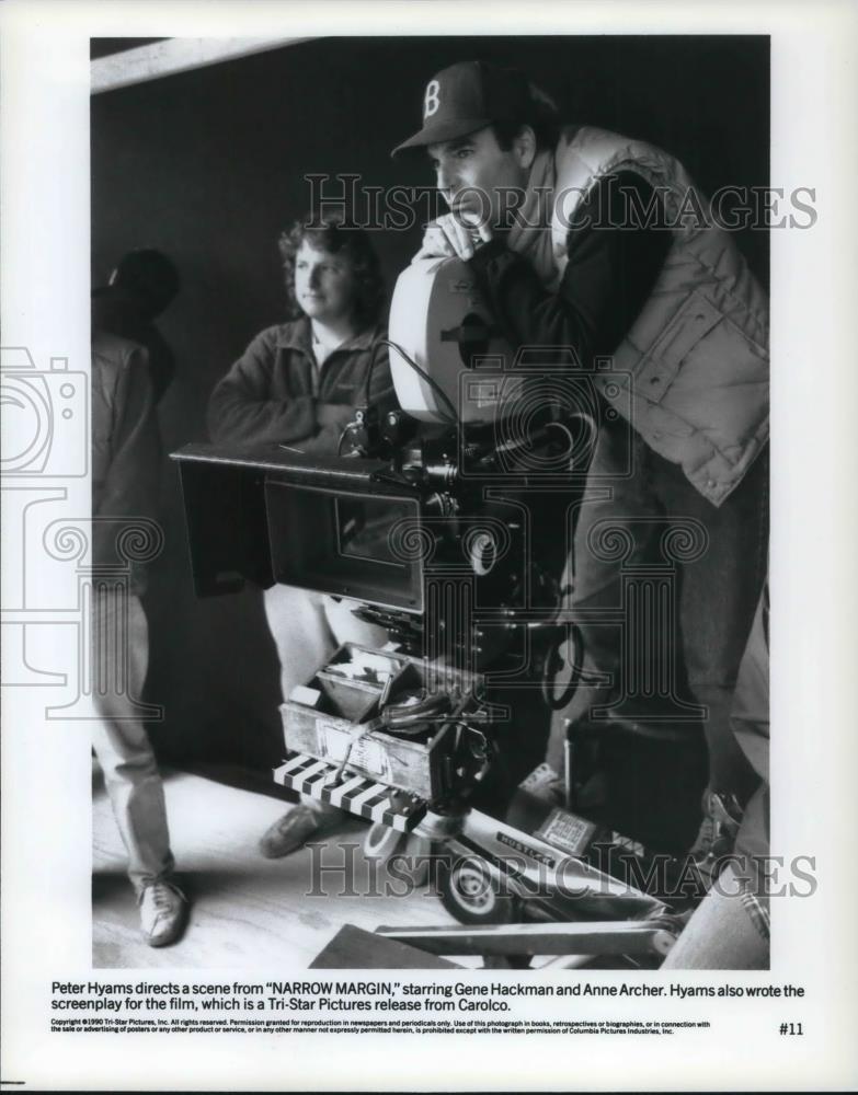 1991 Press Photo Peter Hyams Director of Narrow Margin - cvp24393 - Historic Images