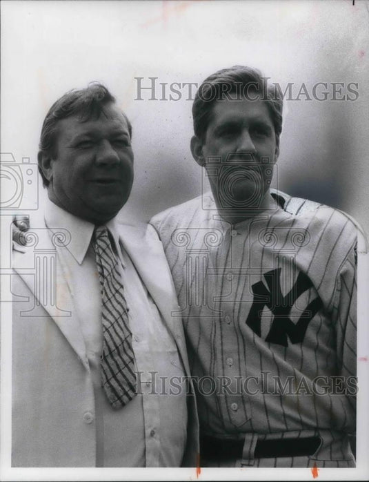 1977 Press Photo Edward Hermann, Ramon Bieri and The Eleanor and Lou Gehri - Historic Images