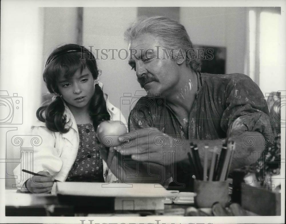1984 Press Photo Stacy Keach Charlotte Allen In Mistral&#39;s Daughter - cvp23827 - Historic Images