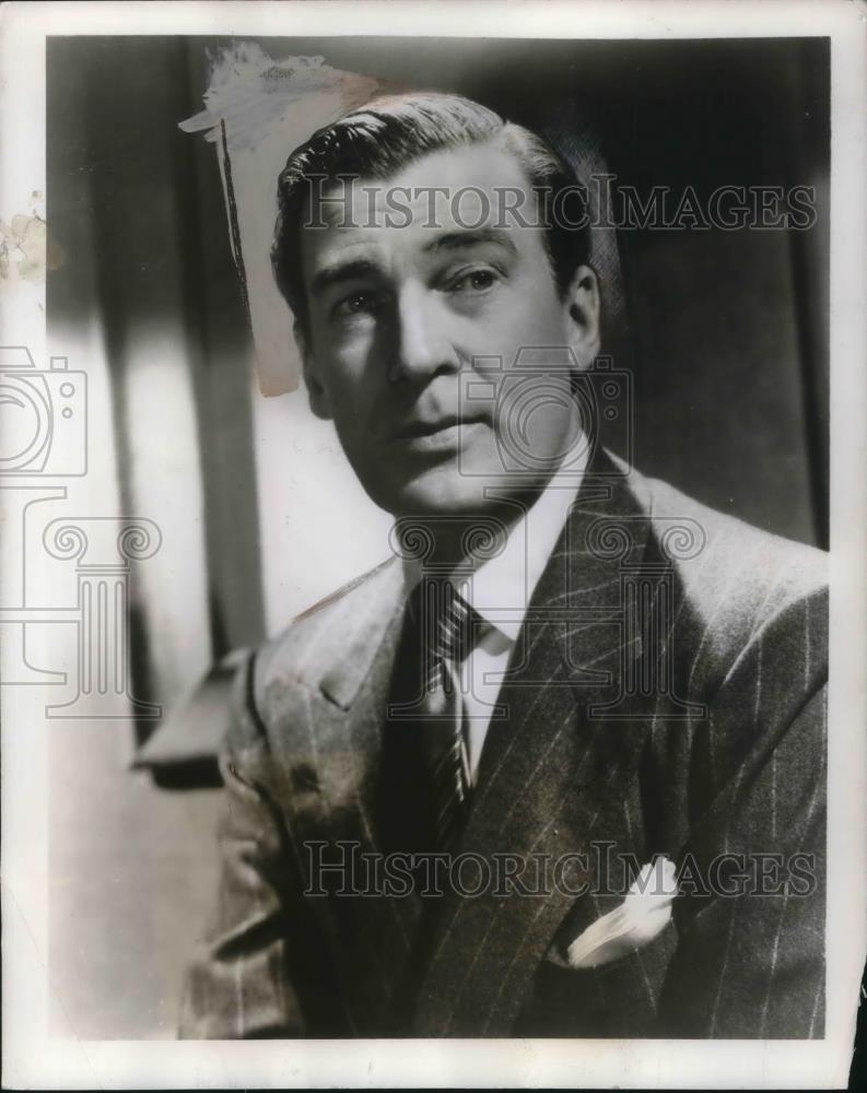 1948 Press Photo Walter Pidgeon in The Letter - cvp23398 - Historic Images