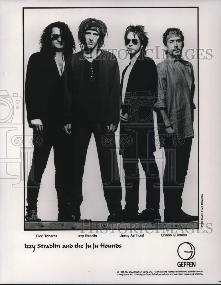 1992 Press Photo Izzy Stradlin and the JuJu Hounds - cvp27929 - Historic Images