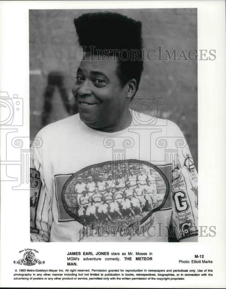 1993 Press Photo James Earl Jones The Meteor Man - cvp21839 - Historic Images