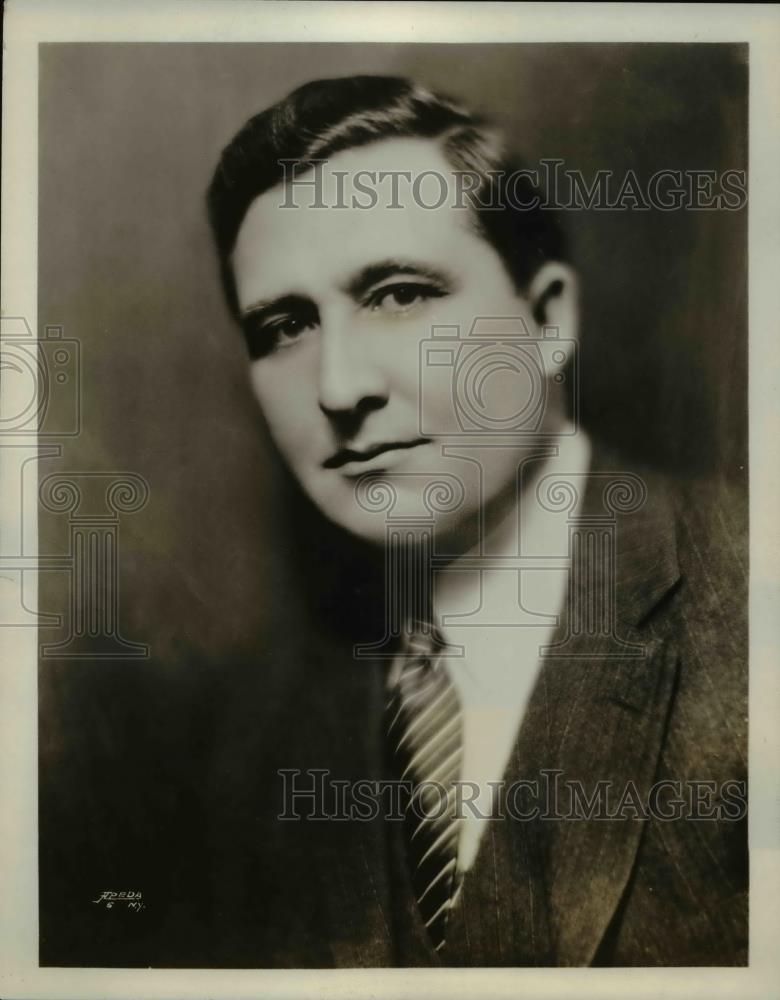 1929 Press Photo Portrait of Allen McQuhae - Historic Images