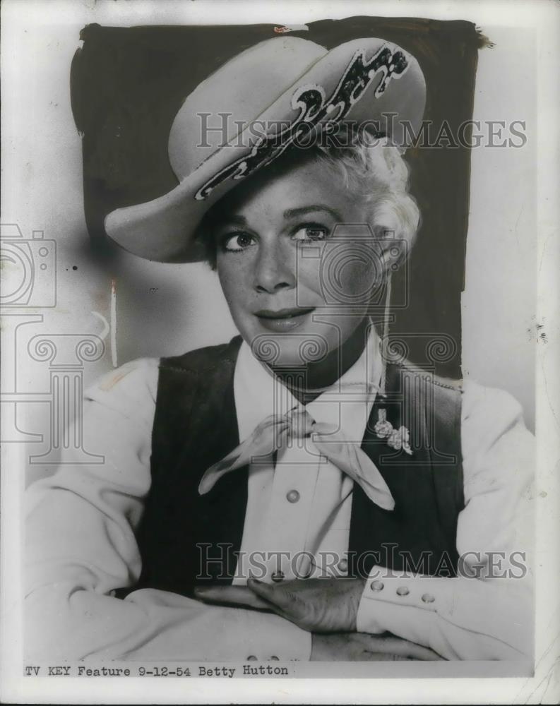 1955 Press Photo Betty Hutton - cvp24377 - Historic Images