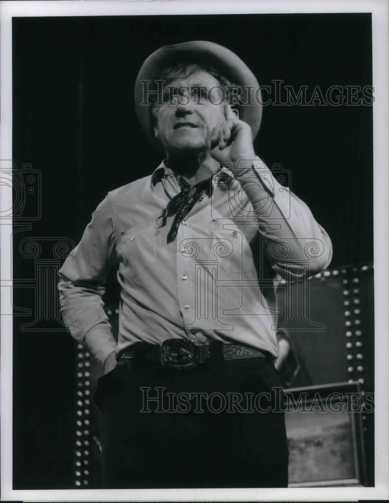 1972 Press Photo James Whitmore in Will Rogers&#39; U. S. A. - 168 - cvp23351 - Historic Images