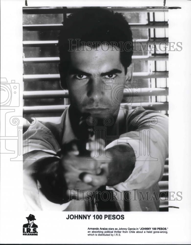 1995 Press Photo Armando Araiza as he stars in Johnny 100 Pesos - cvp22354 - Historic Images