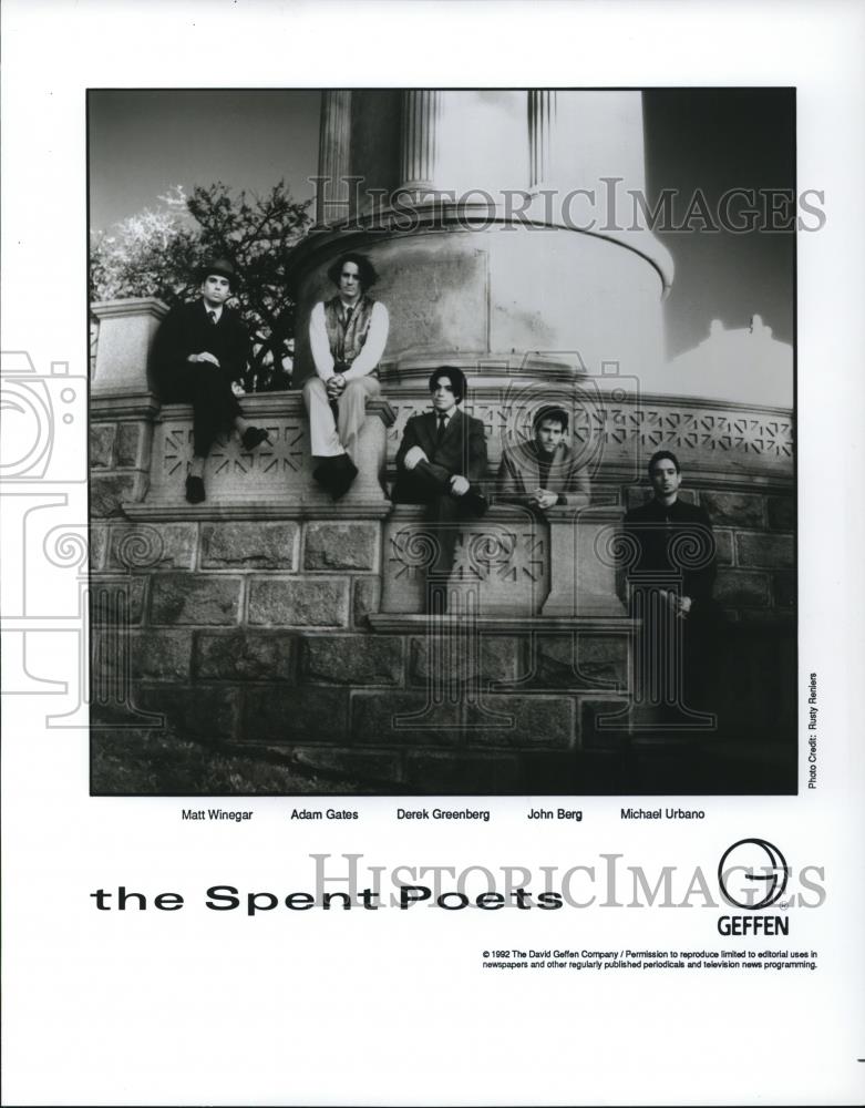 1992 Press Photo The Spent Poets - cvp27784 - Historic Images