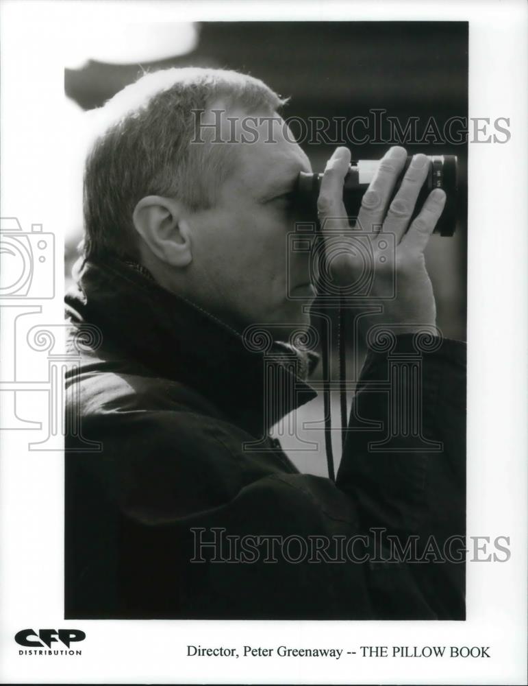 Press Photo Peter Greenaway director of The Pillow Book - cvp22396 - Historic Images