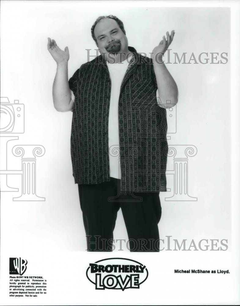 Press Photo Michael McShane as Lloyd in Brotherly Love - cvp22653 - Historic Images