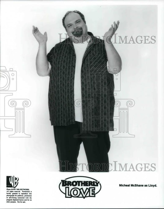 Press Photo Michael McShane as Lloyd in Brotherly Love - cvp22653 - Historic Images