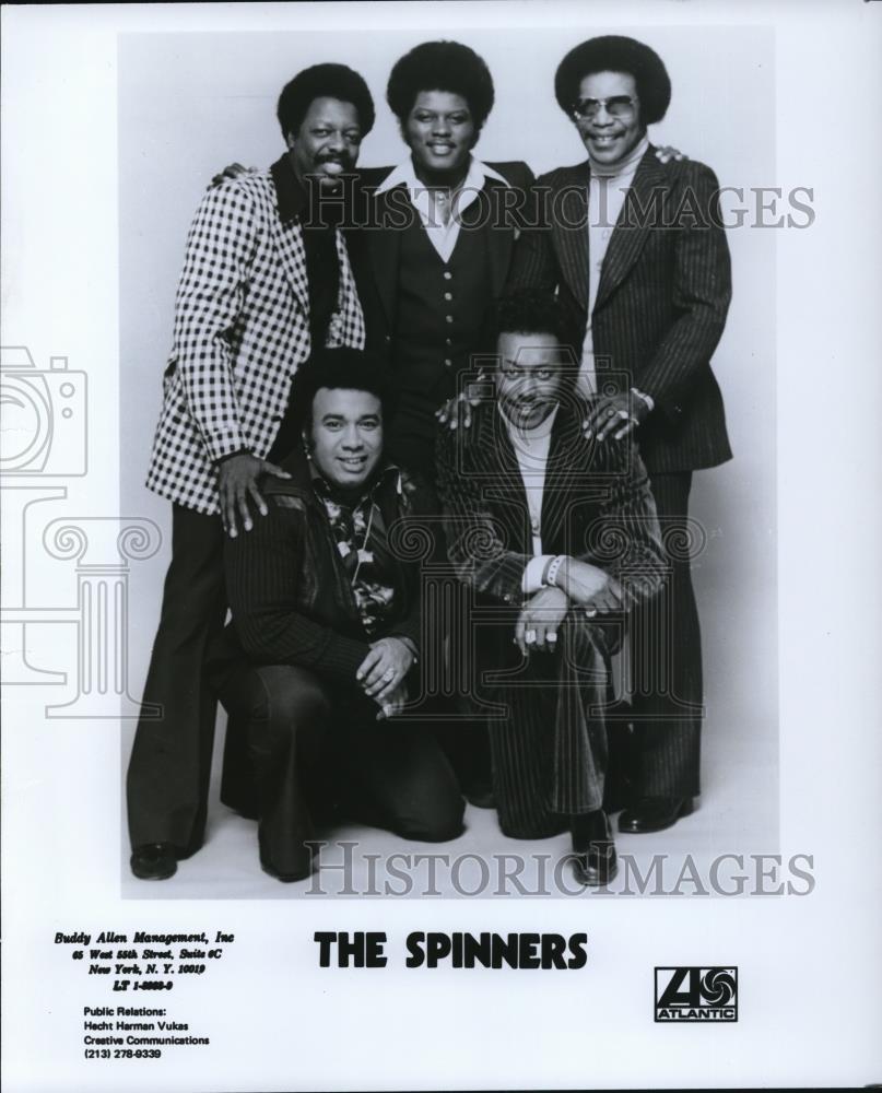 1977 Press Photo The Spinners - cvp28361 - Historic Images