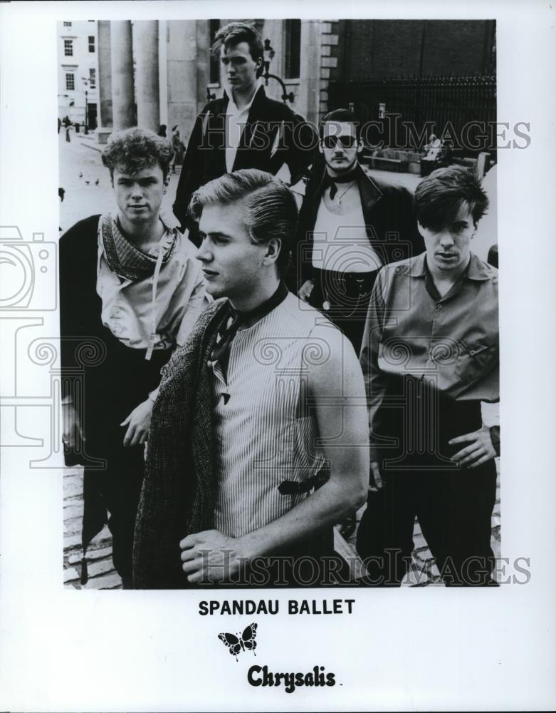 1983 Press Photo Musical group &quot;Spandau Ballet&quot; - cvp27848 - Historic Images
